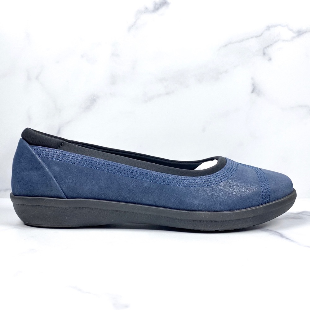 Nib Clarks Cloudsteppers Ayla Low Ballet Flats - image 5